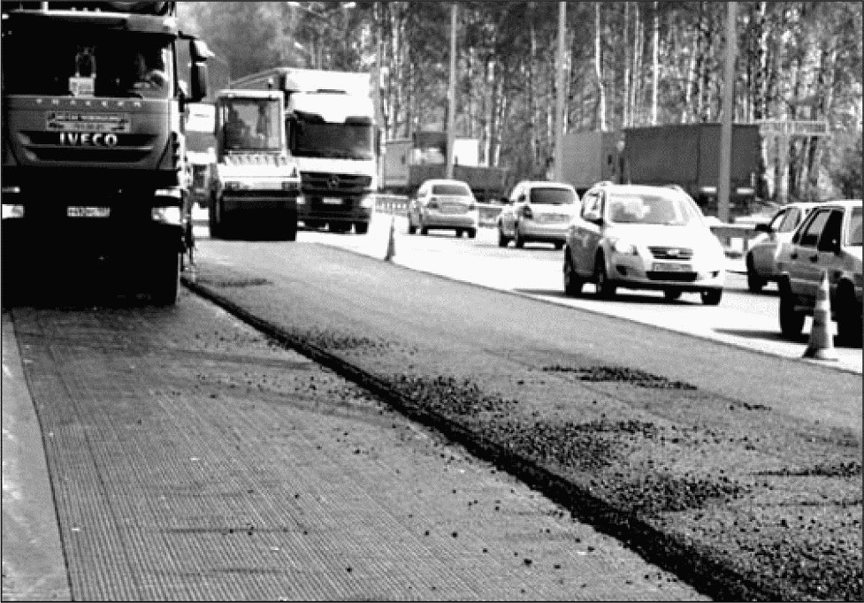 6.5.1 Устройство армирующих прослоек из геосеток