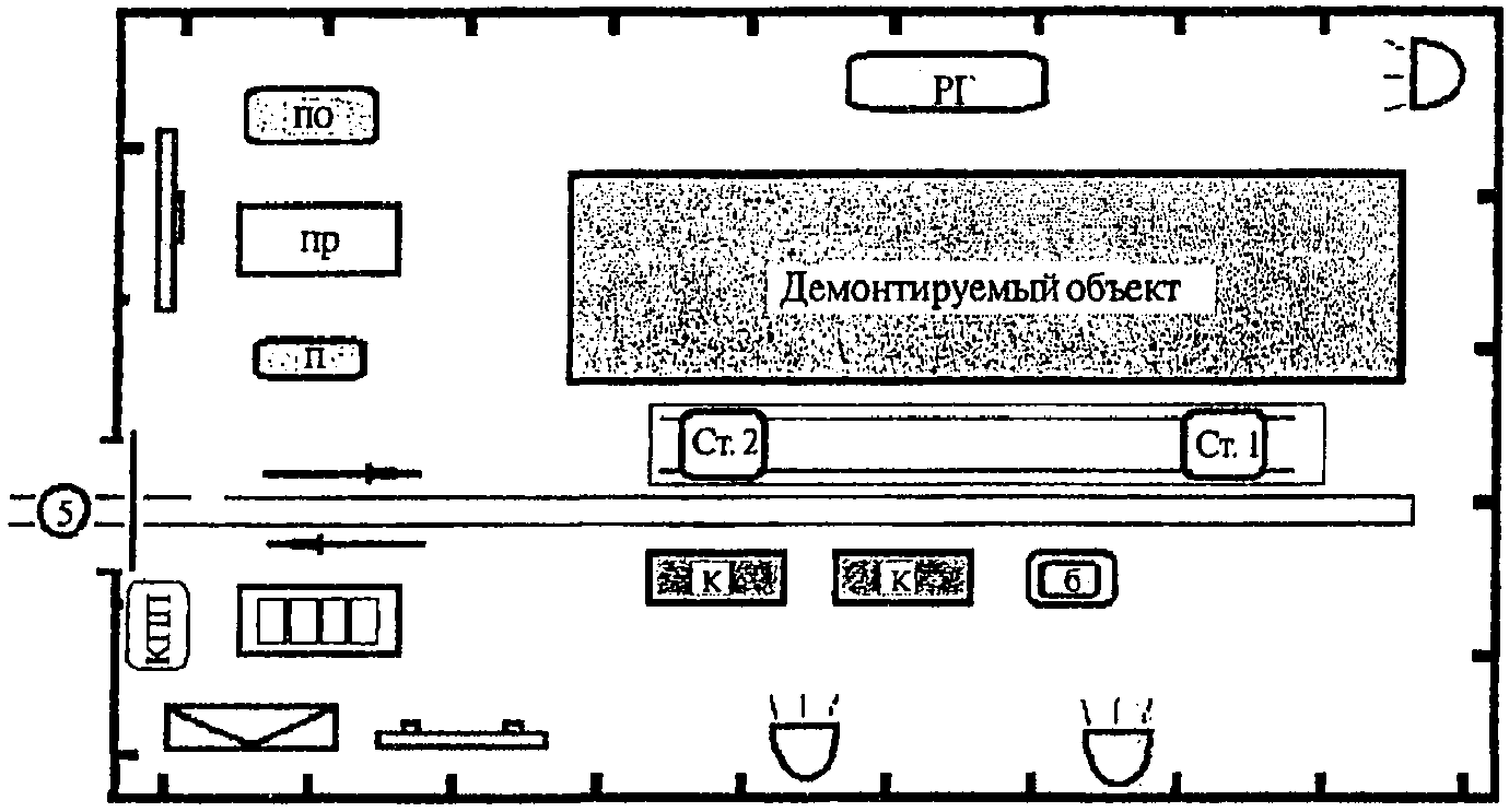 3.7. Решения по безопасным методам ведения работ по демонтажу (по сносу)