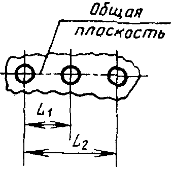3. Выбор предельных отклонений размеров, координирующих оси отверстий