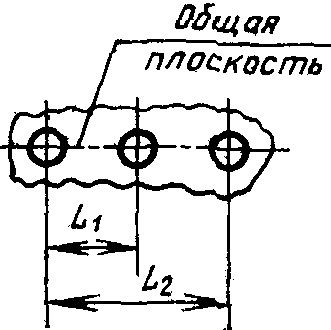 3. Выбор предельных отклонений размеров, координирующих оси отверстий