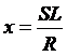 SLxR=
