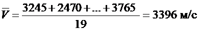 32452470...3765 3396 м/с19V+++==