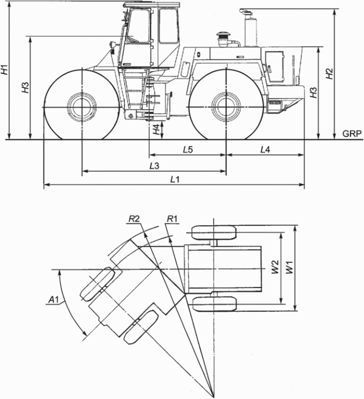 4.2 Габаритные размеры