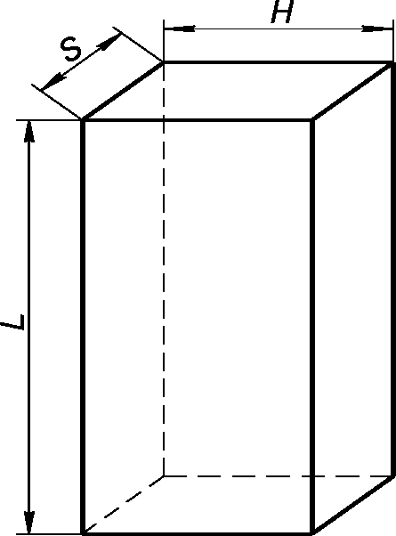 5. Форма и размеры