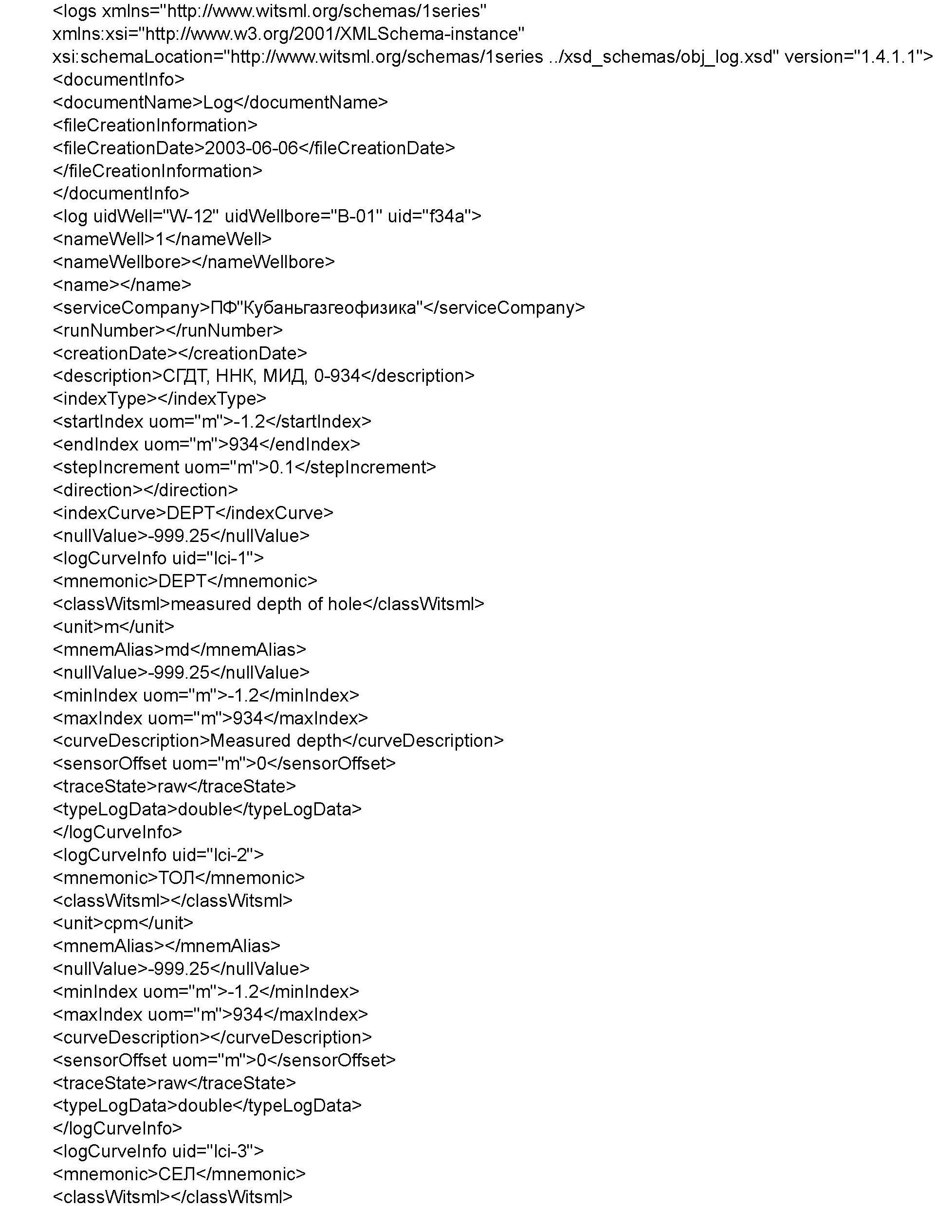 9.4 Обеспечение безопасности при доступе к геолого-технологической информации