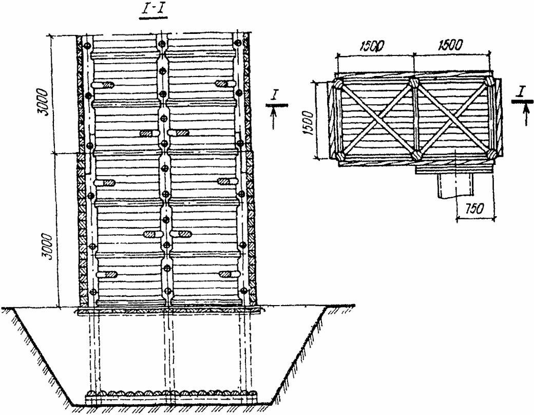 § Е2-2-19. Устройство водосбросных колодцев (рис. 6 - 9)