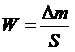 mWSΔ=