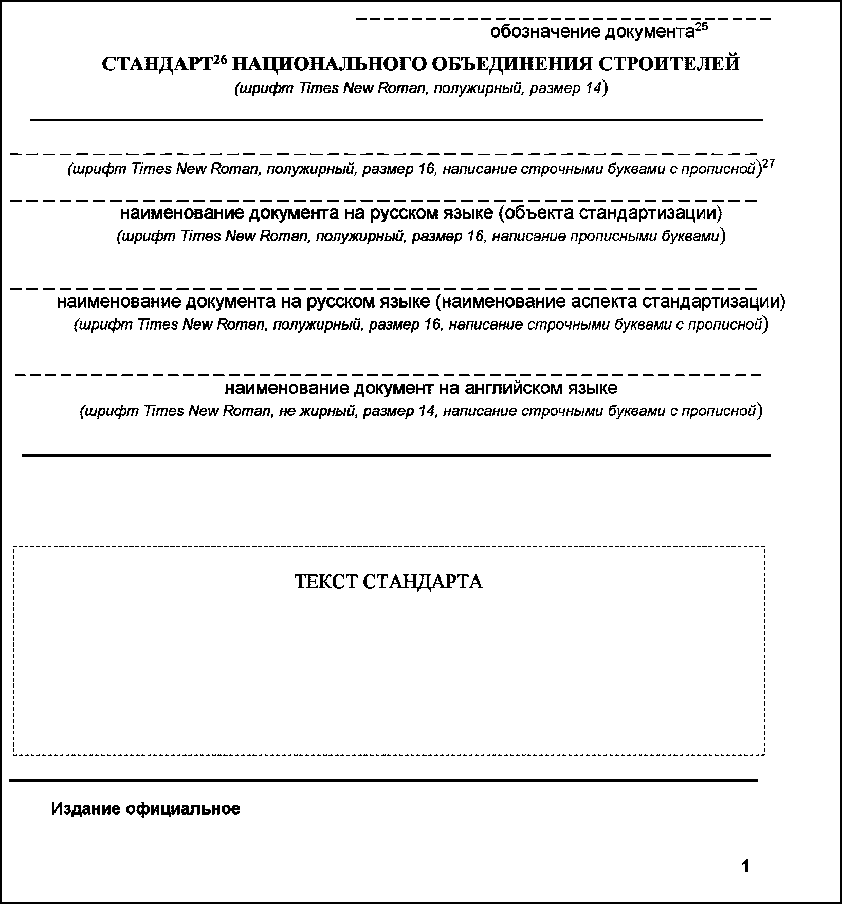 7 Правила обозначения документов Системы стандартизации НОСТРОЙ