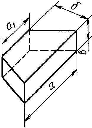 2. Форма и размеры