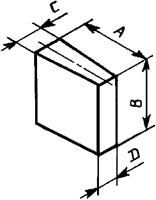2. Форма и размеры