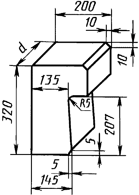 2. Форма и размеры