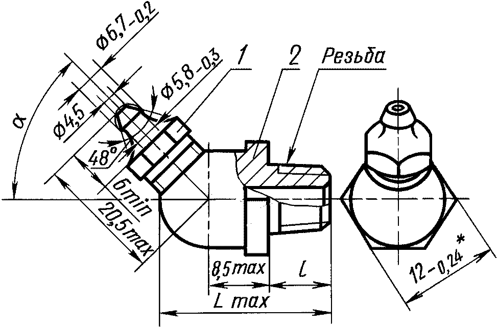 1. Типы и основные размеры