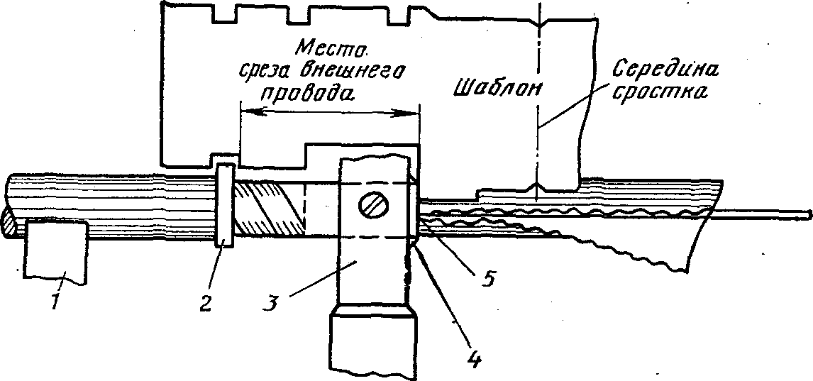 Монтаж кабеля типа КМ-4