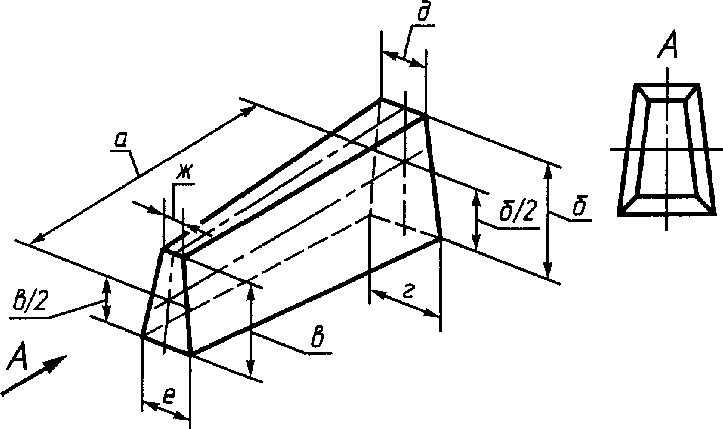 2. Форма и размеры