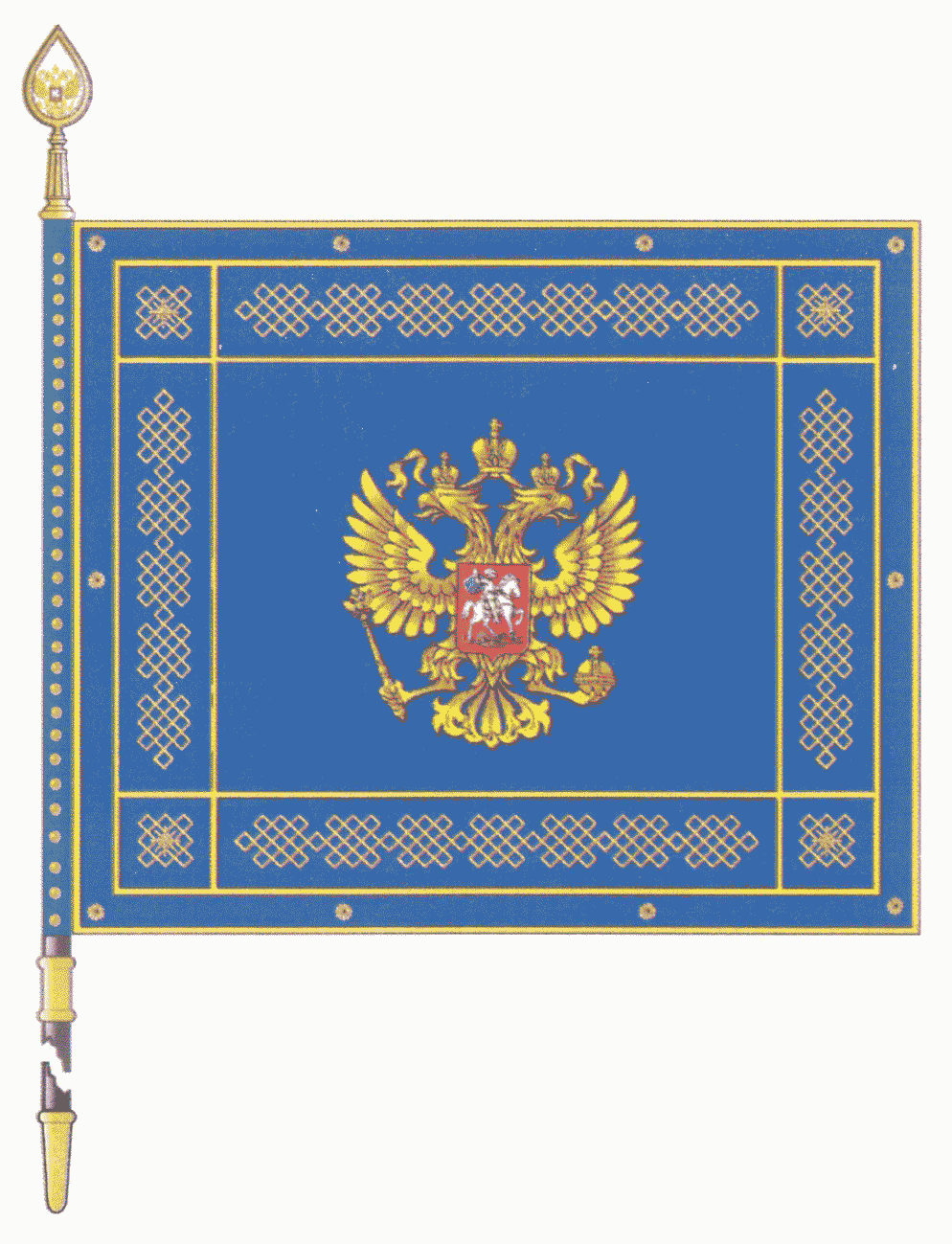 Рисунок знамени Федеральной службы охраны Российской Федерации