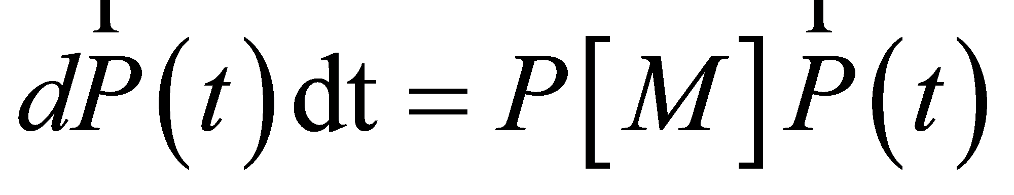 () ()dtdPtPMPt=rr