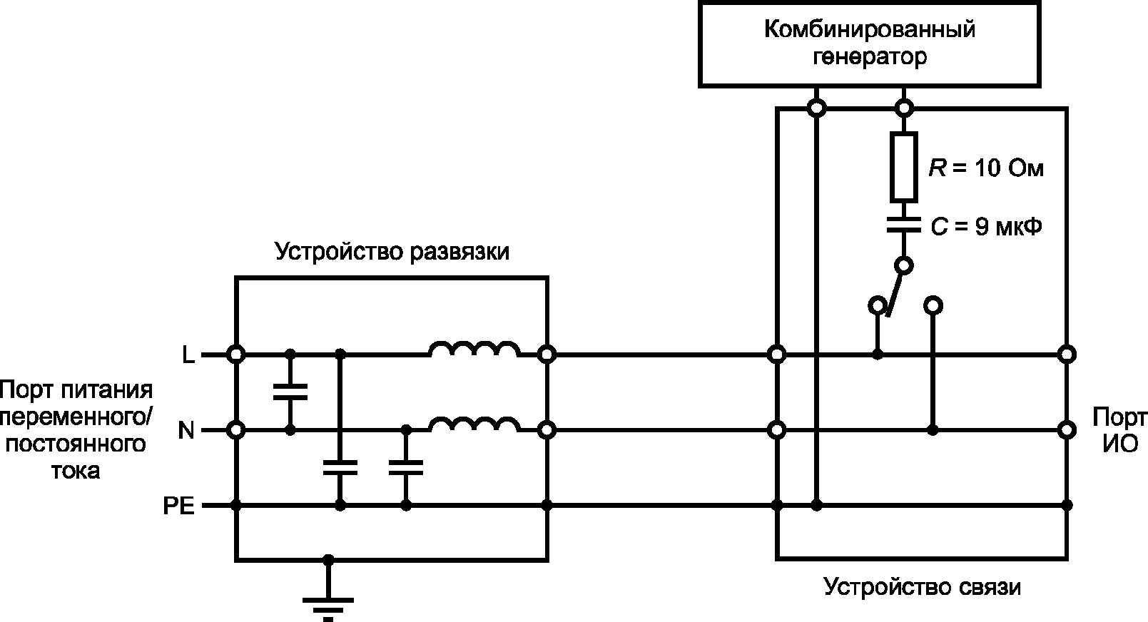 6.3 Устройства связи/развязки