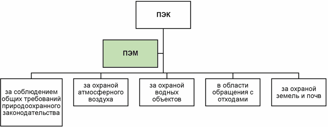 4.9.2 Общие принципы производственного экологического контроля