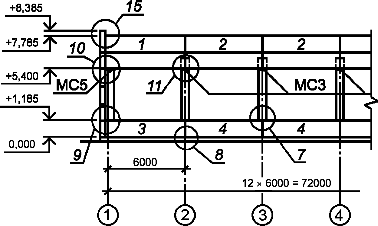 7.3 Применение рабочих чертежей типовых изделий
