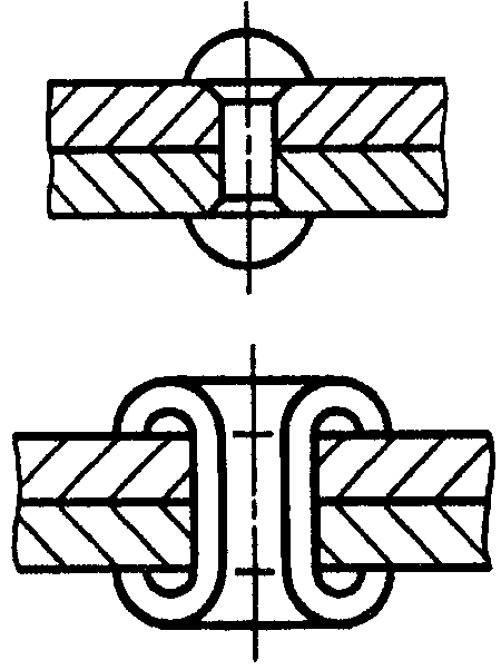 1. Соединения клепаные