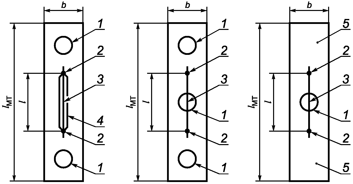 5.2 Пластины для крепления образца