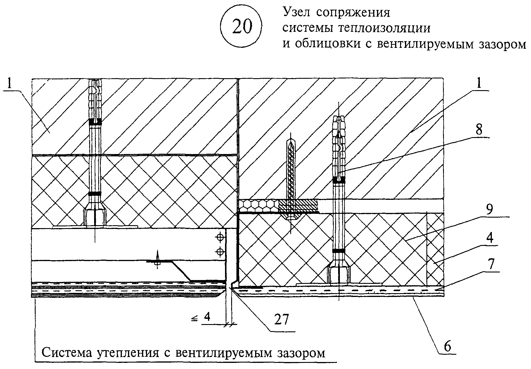 4. Конструктивные решения стен