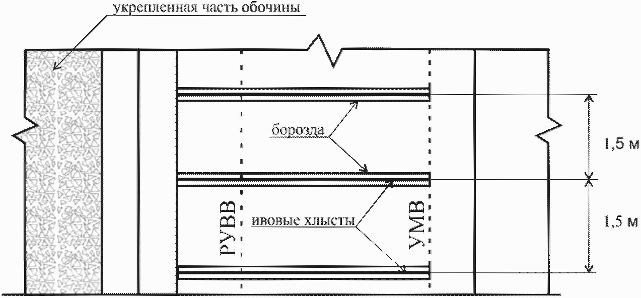 7. Конструкции укрепления откосов биологического (растительного) типа (ТИП I)