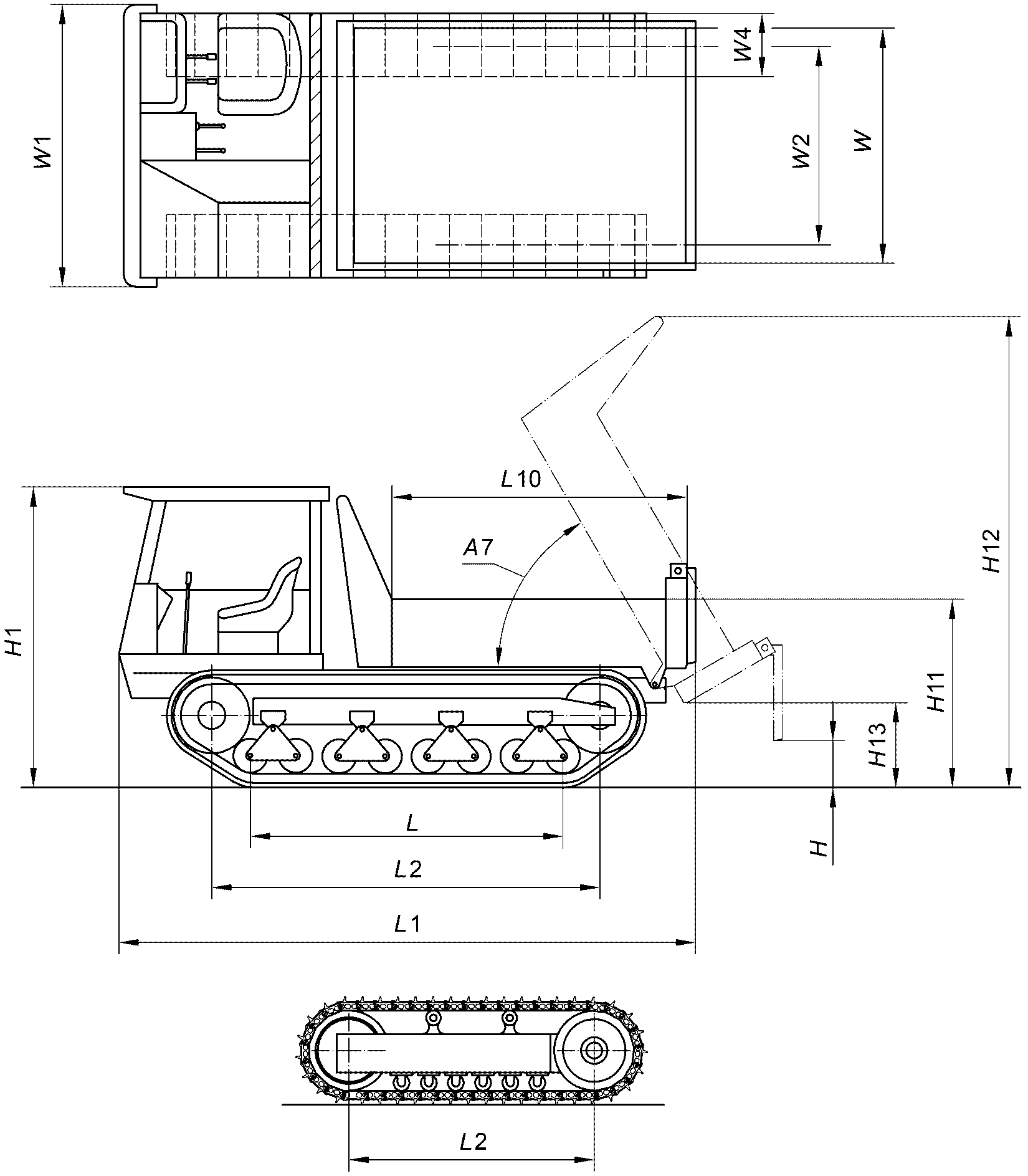 4.2 Габаритные размеры (см. ISO 6746-1)