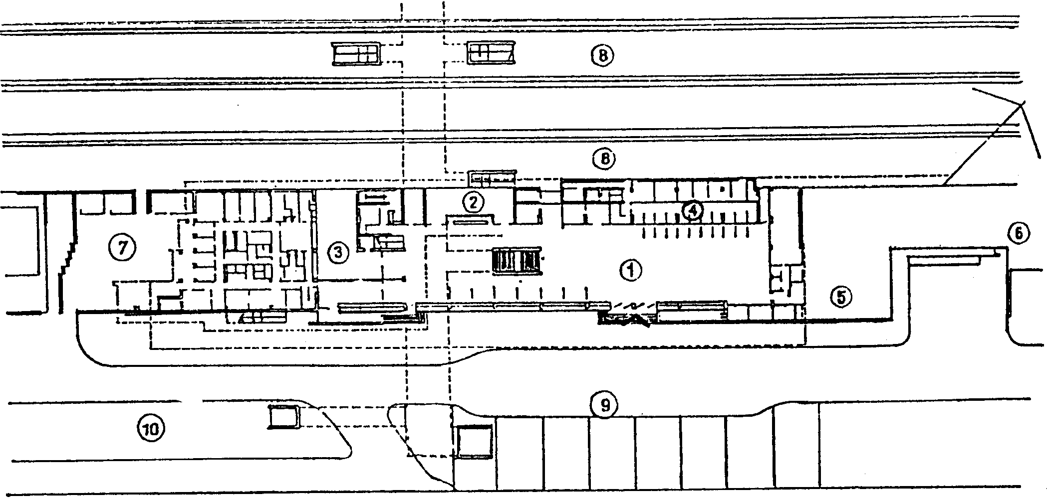 5. Объемно-планировочные и конструктивные решения здания и других элементов вокз