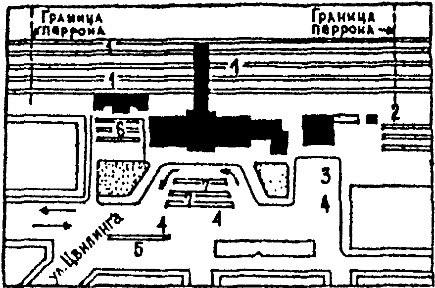3. Генеральный план вокзала