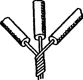 Соединение и ответвление однопроволочных жил проводов в скрутке суммарным сечени