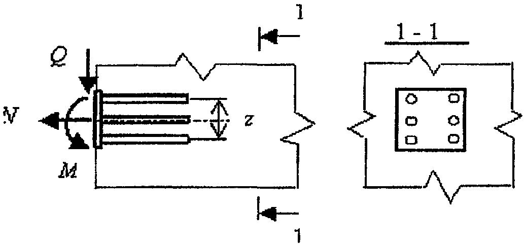 VI.Б.5. Расчет закладных деталей