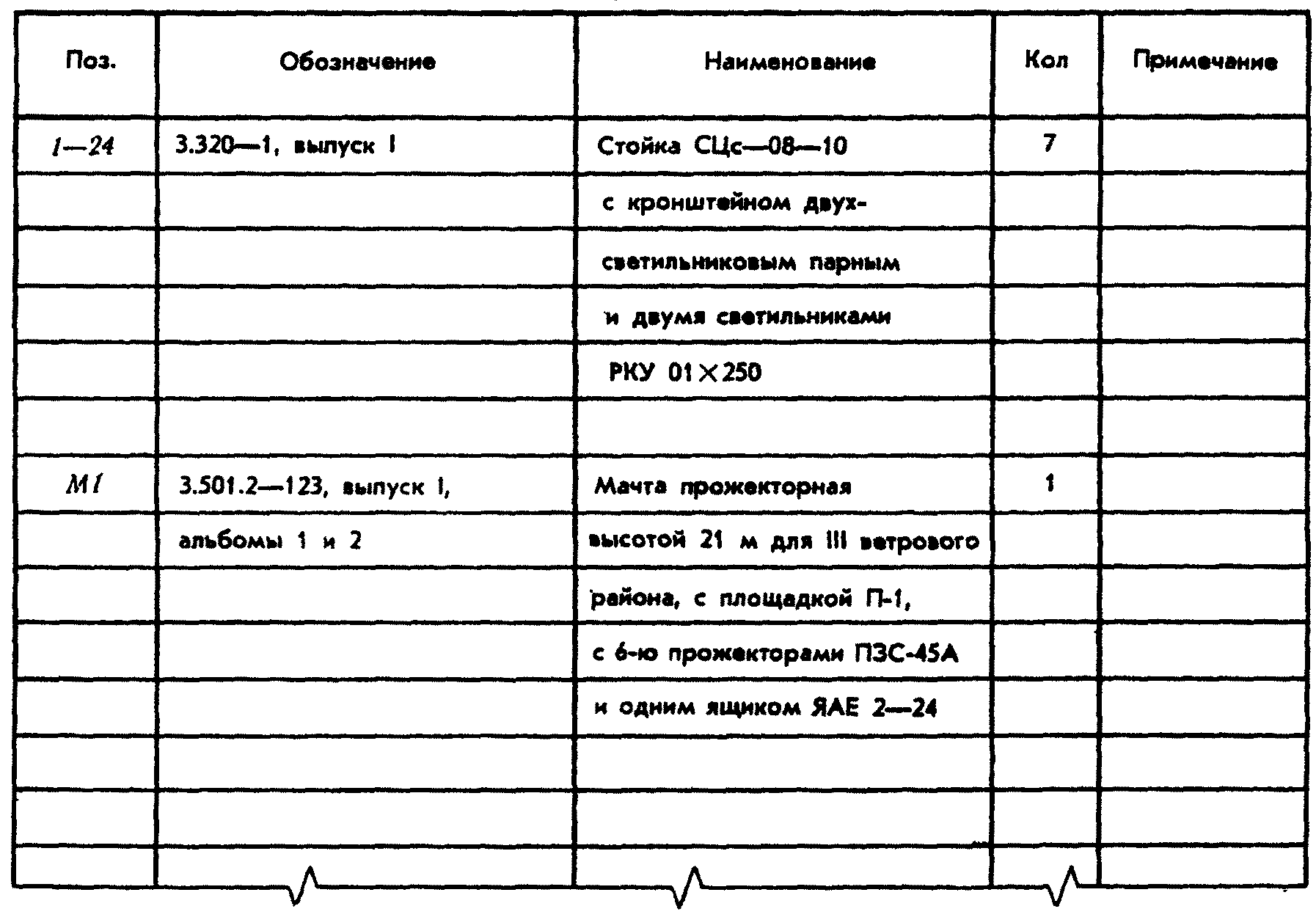 2. Основной комплект рабочих чертежей марки ЭН
