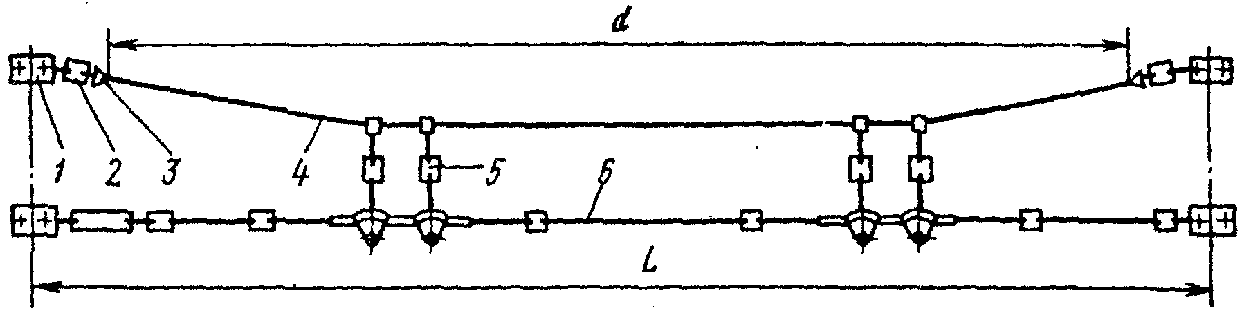 3. Гибкая поперечина цепной подвески