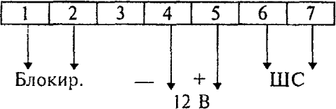 3.4 Схемы внешних соединений извещателей