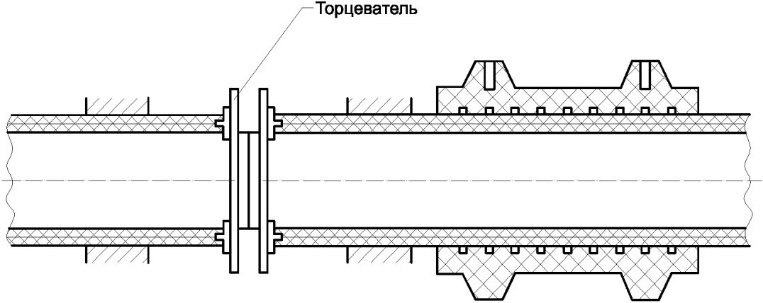 7.4 Монтаж полиэтиленовых армированных газопроводов