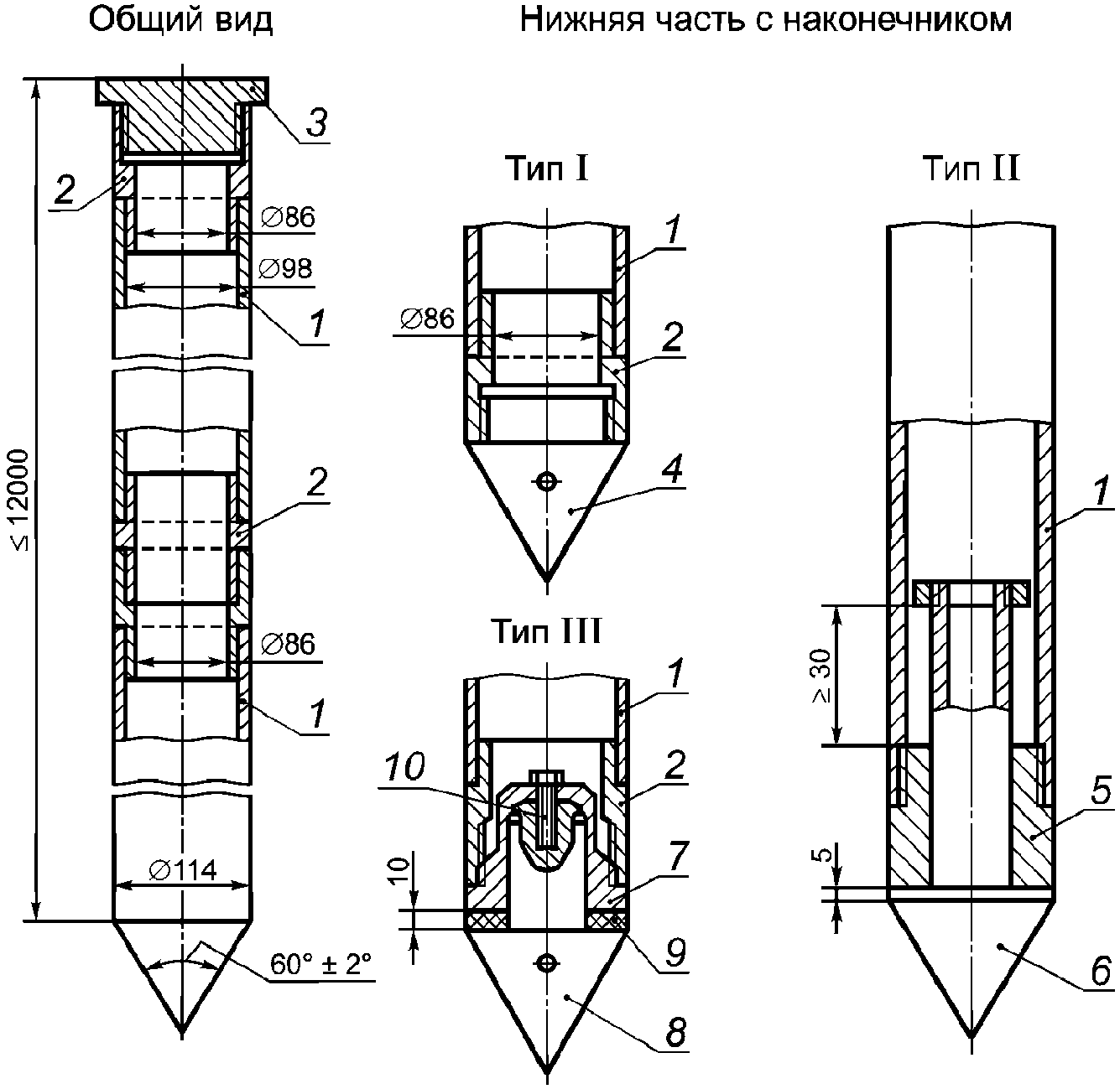 9. Испытания многолетнемерзлых грунтов статическими вдавливающими и выдергивающи