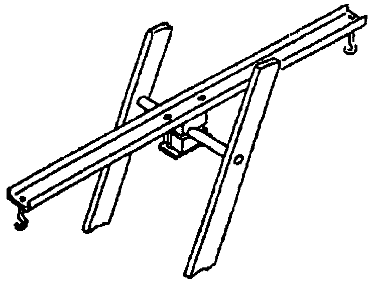 6.10. Испытание ступеньки лестницы на кручение по 4.2.10, 4.3.6