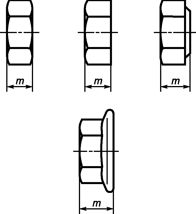 4. Допуски метрических гаек
