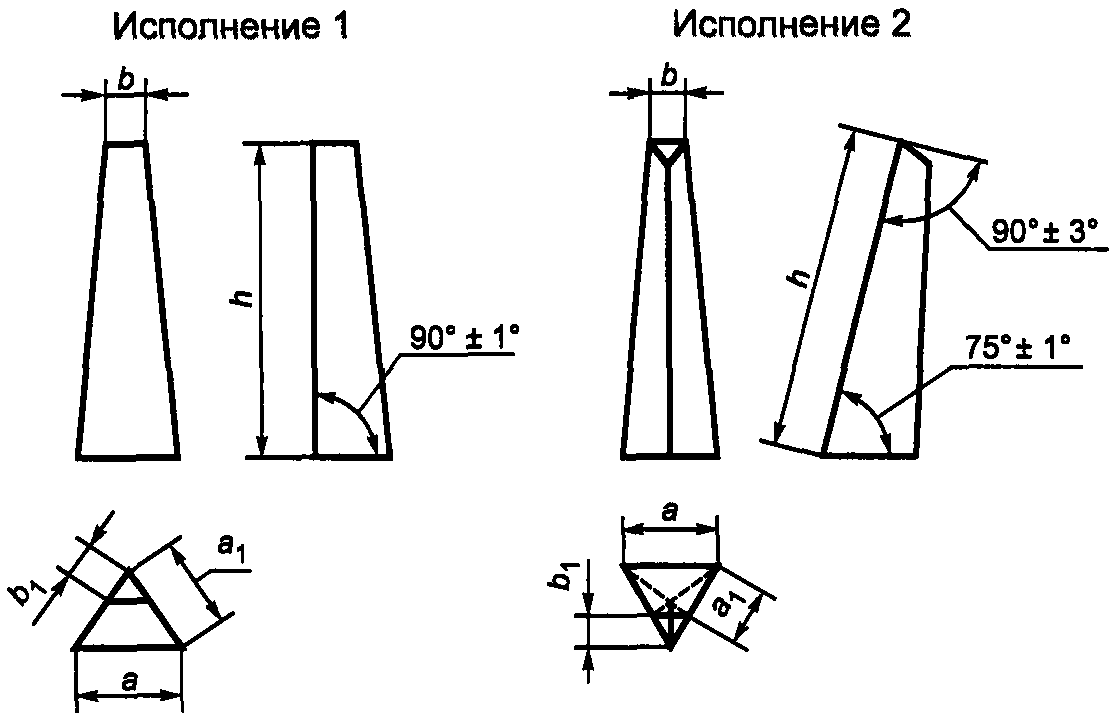 4 Форма и размеры